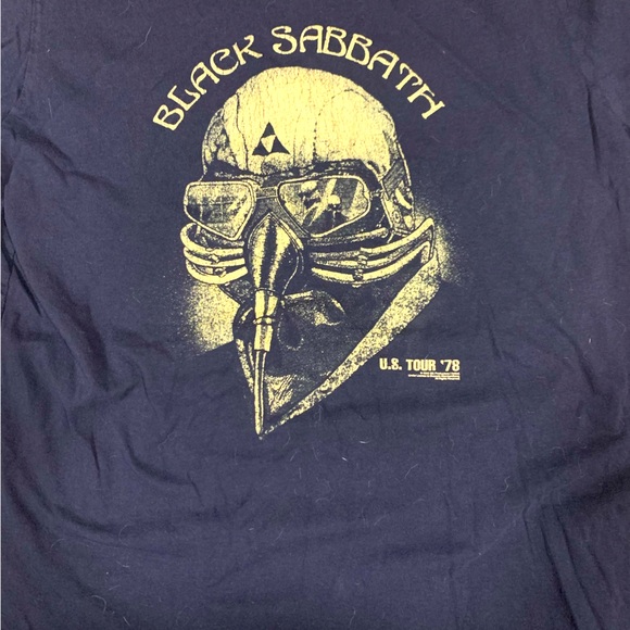 Bravado Other - Black sabbath repro shirt u.s tour 1978